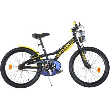 Bicicleta pentru copii Dino Bikes 20' Batman – Partenerul ideal pentru explorari si distractie in aer liber!