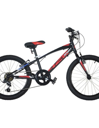 Bicicleta copii Dino Bikes 20' MTB baieti Sport negru cu 6 viteze