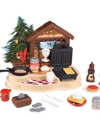 Bucatarie Smoby Gourmand Chalet cu accesorii