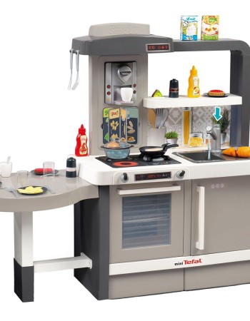 Bucatarie Smoby Tefal Evolutive gri