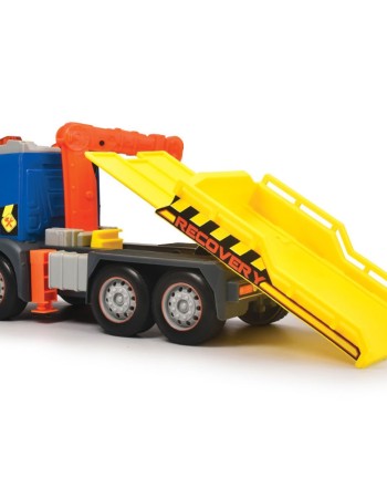 Camion de tractare Dickie Toys Mercedes Recovery cu masinuta