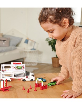 Camion Majorette MAN Tgx Porsche Experience cu 2 masinute