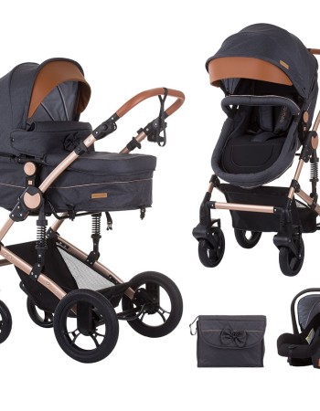 Carucior Chipolino Camea 3 in 1 anthracite