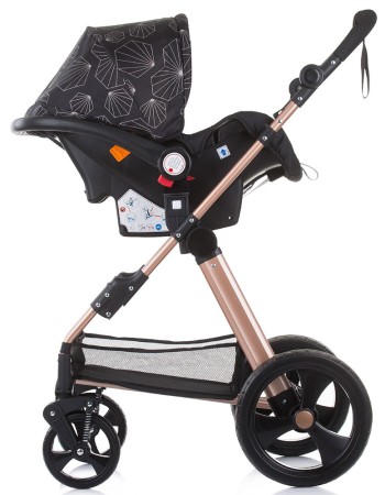 Carucior Chipolino Havana 3 in 1 black diamond