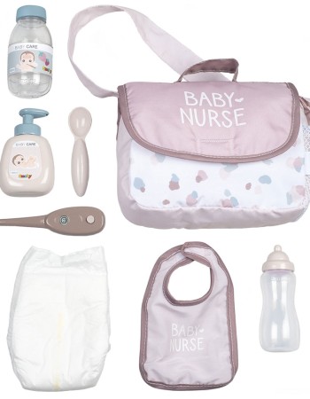Gentuta de Infasat Smoby Baby Nurse pentru Papusi cu Accesorii