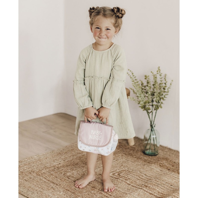 Gentuta de Infasat Smoby Baby Nurse pentru Papusi cu Accesorii