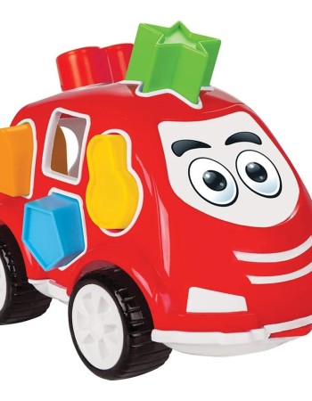 Jucarie cu sortator Pilsan Car rosie