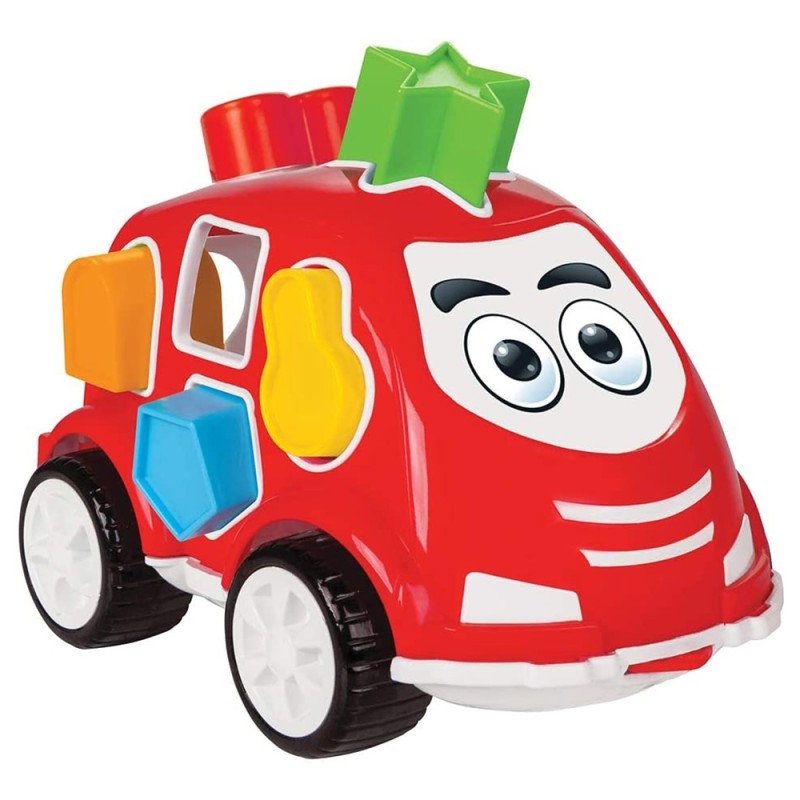 Jucarie cu sortator Pilsan Car rosie