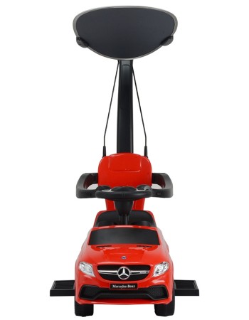 Masinuta de impins cu maner si copertina Chipolino Mercedes AMG GLE 63 rosie