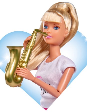 Papusa Simba Steffi Love Music 29 cm cu accesorii