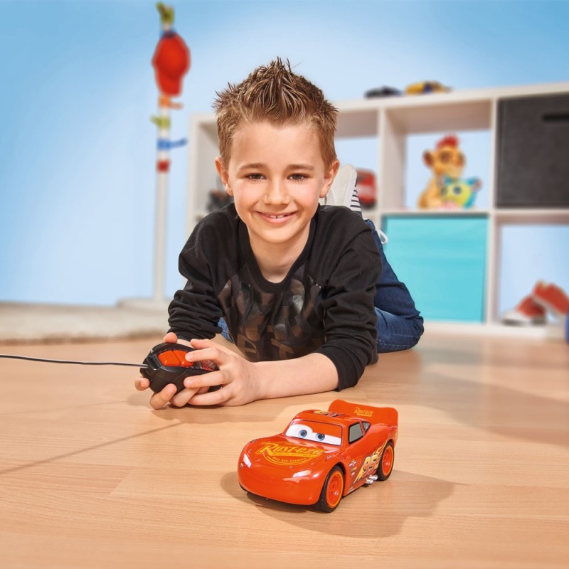 Masina cu Telecomanda Dickie Toys Cars 3 Single-Drive Lightning McQueen