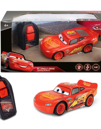 Masina cu Telecomanda Dickie Toys Cars 3 Single-Drive Lightning McQueen