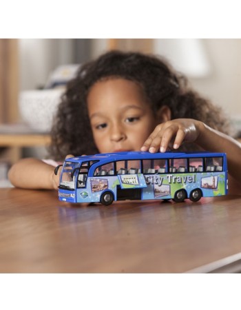 Autobuz Dickie Toys Touring Bus albastru