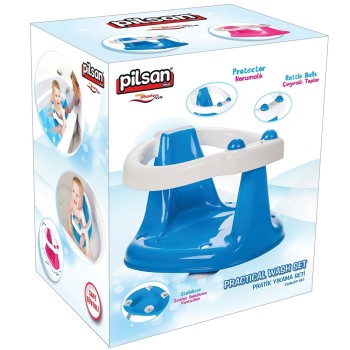 Scaun de baie Pilsan Practical Bath Set blue (albastru)