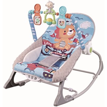 Scaunel balansoar Chipolino Baby Spa blue (albastru)