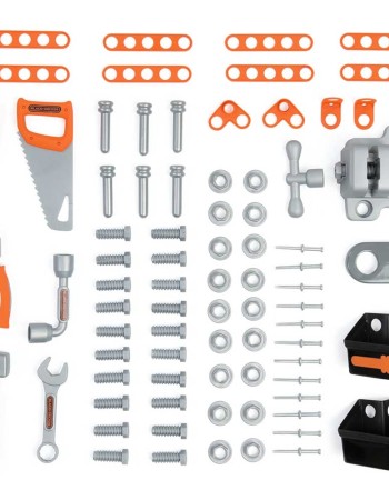 Atelier Smoby Black & Decker Bricolo One cu accesorii