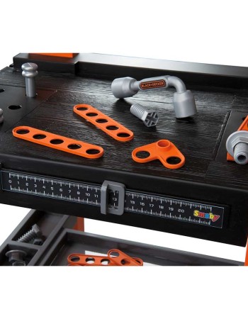 Atelier Smoby Black & Decker Bricolo One cu accesorii