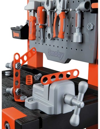 Atelier Smoby Black & Decker Bricolo One cu accesorii