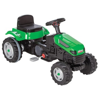 Tractor cu pedale Pilsan Active 07-314 – Verde, de la 3 ani