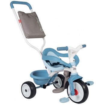 Tricicleta Smoby Be Move Comfort Blue – Model premium, de la 10 luni