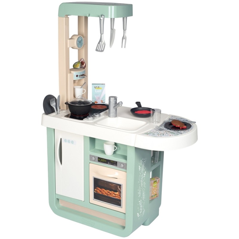 Bucatarie Smoby Cherry Kitchen cu 25 accesorii – Gatit creativ pentru micuti bucatari!