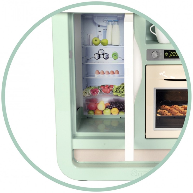 Bucatarie Smoby Cherry Kitchen cu 25 accesorii – Gatit creativ pentru micuti bucatari!