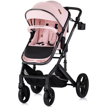 Carucior Chipolino Amore 2 in 1 pink marshmallow – Versatilitate si confort pentru aventurile zilnice!