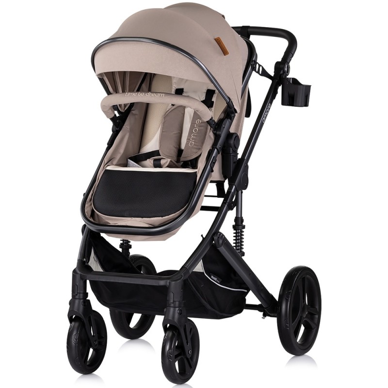 Carucior Chipolino Amore 2 in 1 tiramisu – Versatilitate si confort pentru aventurile zilnice!
