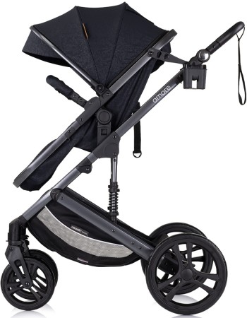 Carucior Chipolino Amore 3 in 1 blackberry – Sistem complet de calatorie de la nastere pana la 22 kg!