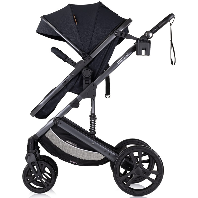 Carucior Chipolino Amore 3 in 1 blackberry – Sistem complet de calatorie de la nastere pana la 22 kg!