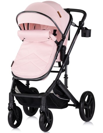Carucior Chipolino Amore 3 in 1 pink marshmallow – Sistem complet de calatorie de la nastere pana la 22 kg!