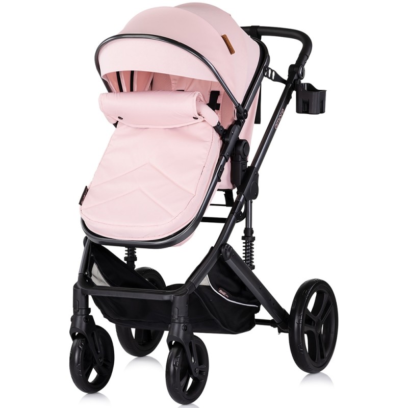 Carucior Chipolino Amore 3 in 1 pink marshmallow – Sistem complet de calatorie de la nastere pana la 22 kg!