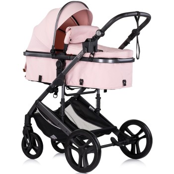 Carucior Chipolino Amore 3 in 1 pink marshmallow – Sistem complet de calatorie de la nastere pana la 22 kg!