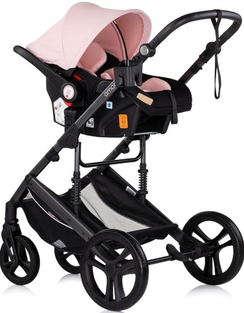 Carucior Chipolino Amore 3 in 1 pink marshmallow – Sistem complet de calatorie de la nastere pana la 22 kg!