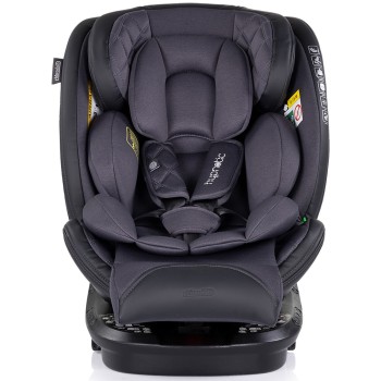 Scaun auto Chipolino Hypnotic I-Size 40-150 cm cu sistem Isofix si sezut rotativ anthracite – Siguranta si confort pentru fiecare calatorie!
