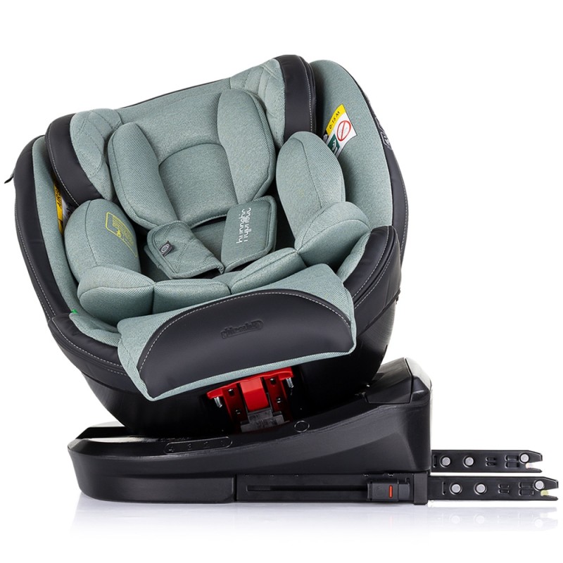 Scaun auto Chipolino Hypnotic I-Size 40-150 cm cu sistem Isofix si sezut rotativ basil – Siguranta si confort pentru fiecare calatorie!