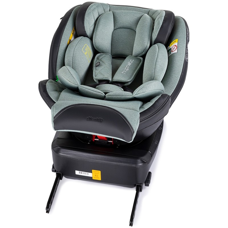 Scaun auto Chipolino Hypnotic I-Size 40-150 cm cu sistem Isofix si sezut rotativ basil – Siguranta si confort pentru fiecare calatorie!