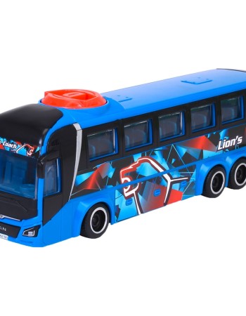 Autobuz Dickie Toys MAN Lion's Coach 26,5 cm albastru