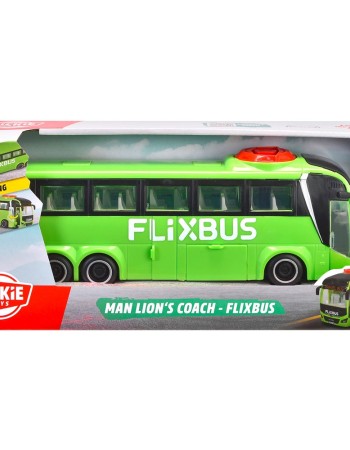 Autobuz Dickie Toys MAN Lion's Coach 26,5 cm Flixbus verde