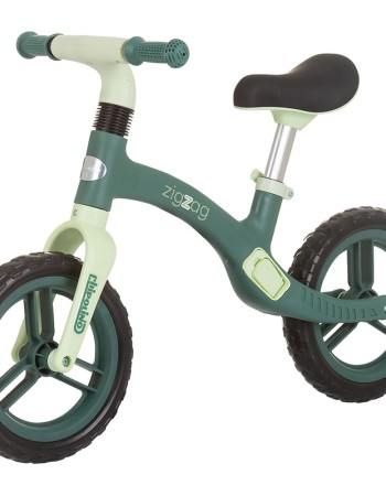 Bicicleta fara pedale Chipolino Zig Zag green (verde)