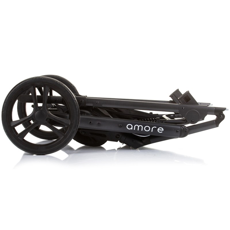 Carucior Chipolino Amore 2 in 1 cenusiu (ash grey) – Versatilitate si confort pentru aventurile zilnice!