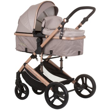 Carucior Chipolino Amore 2 in 1 macadamia – Versatilitate si confort pentru aventurile zilnice!