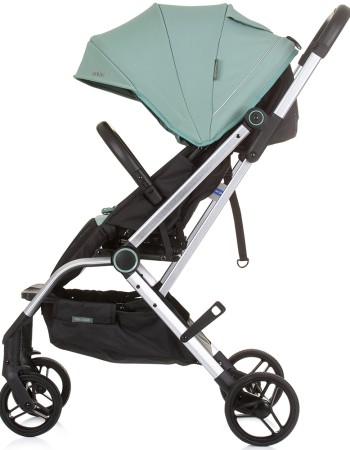 Carucior Chipolino Twister pastel green (verde) cu sezut rotativ