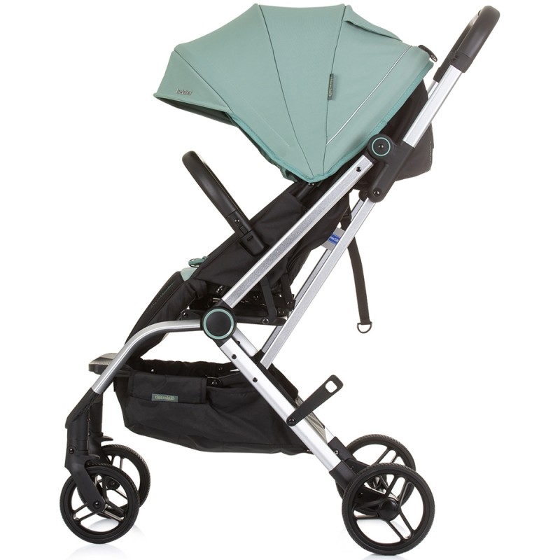 Carucior Chipolino Twister pastel green (verde) cu sezut rotativ
