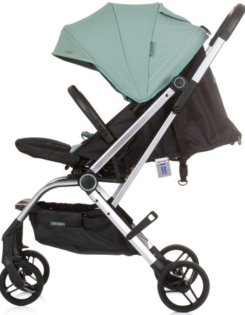 Carucior Chipolino Twister pastel green (verde) cu sezut rotativ