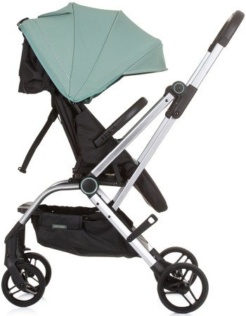 Carucior Chipolino Twister pastel green (verde) cu sezut rotativ