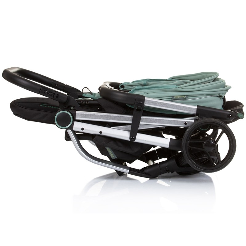 Carucior Chipolino Twister pastel green (verde) cu sezut rotativ