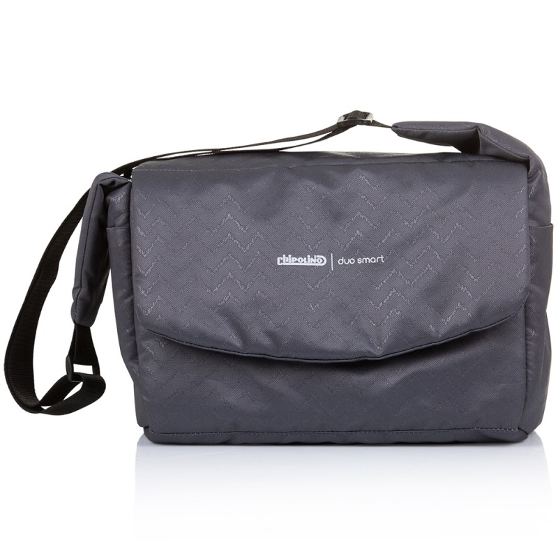 Carucior gemeni Chipolino Duo Smart 2 in 1 silver grey