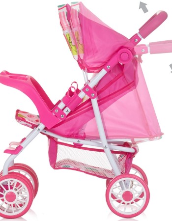Carucior pentru papusi Chipolino Dolly multicolor