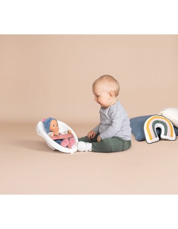 Carucior pentru papusi Smoby Baby Walker 3 in 1 cu papusa